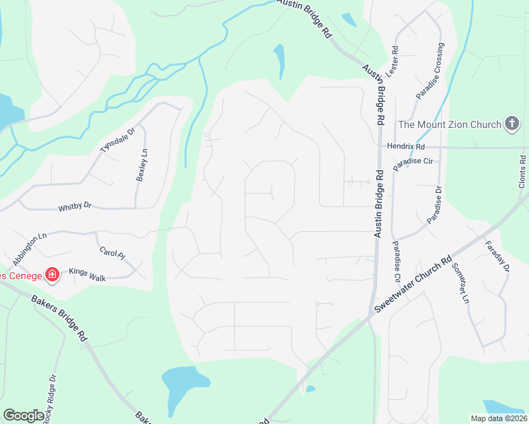 map of restaurants, bars, coffee shops, grocery stores, and more near 272 Blackberry Lane in Douglasville