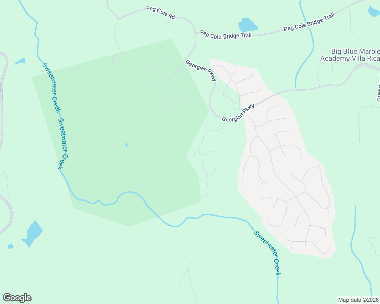 map of restaurants, bars, coffee shops, grocery stores, and more near 192 Manchester Lane in Villa Rica