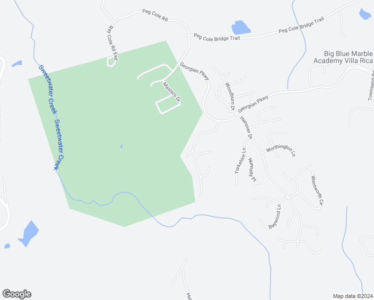 map of restaurants, bars, coffee shops, grocery stores, and more near 14 Duval Court in Villa Rica