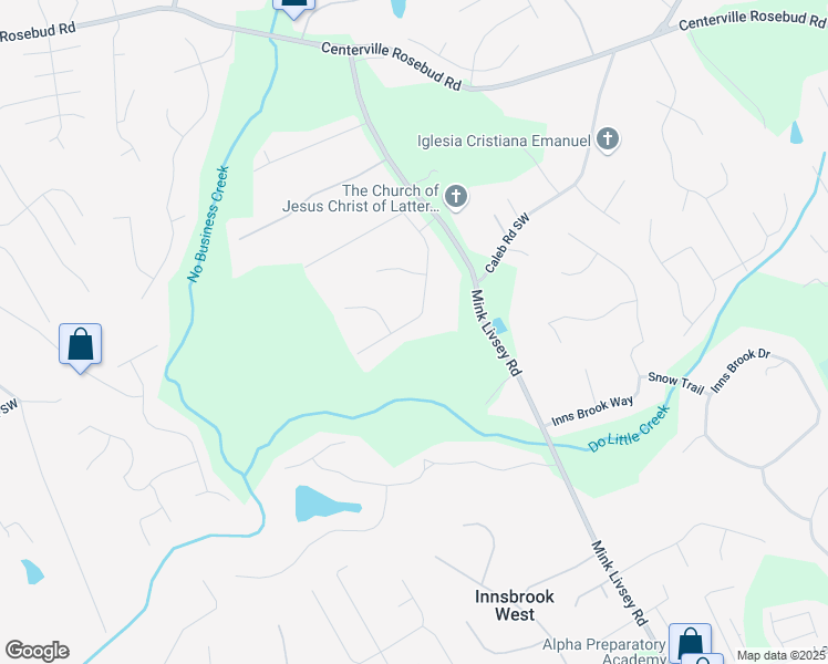 map of restaurants, bars, coffee shops, grocery stores, and more near 4300 Camaron Way in Snellville