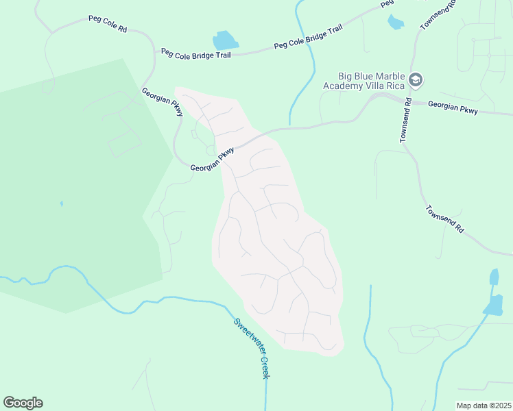 map of restaurants, bars, coffee shops, grocery stores, and more near 15 Worthington Lane in Villa Rica