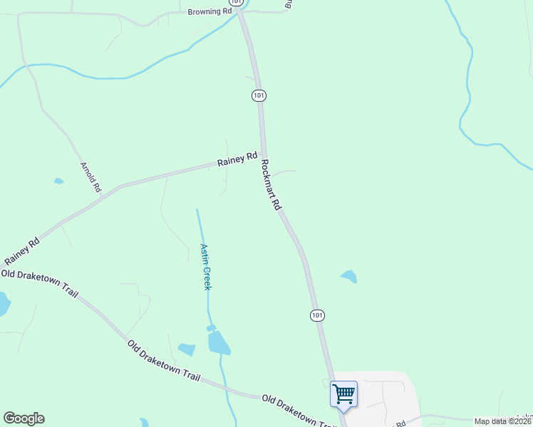map of restaurants, bars, coffee shops, grocery stores, and more near 3144 Rockmart Road in Villa Rica