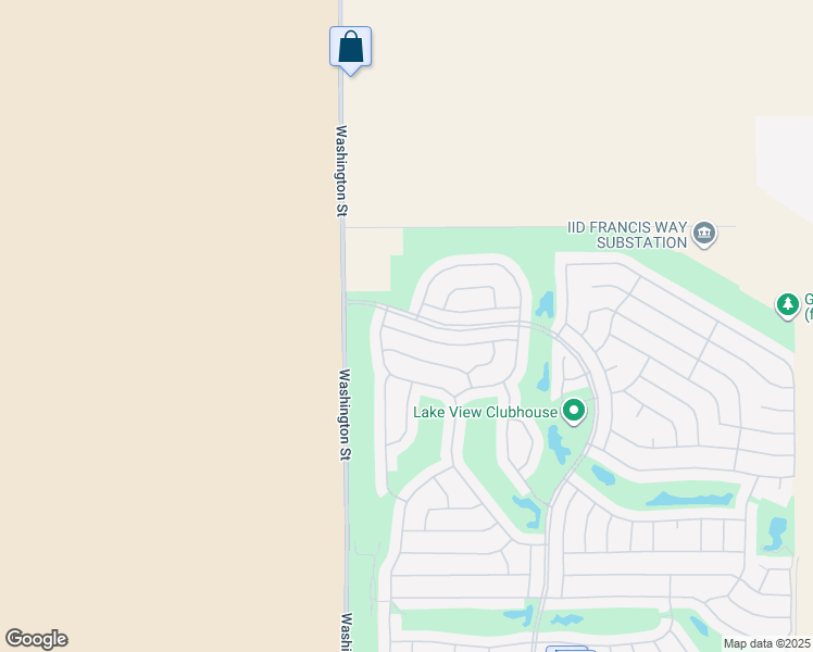 map of restaurants, bars, coffee shops, grocery stores, and more near 78102 Vinewood Drive in Palm Desert