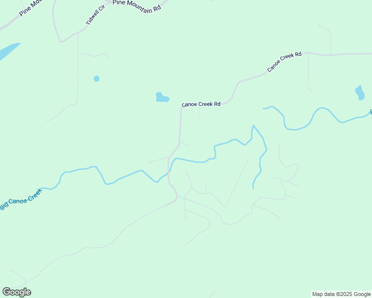 map of restaurants, bars, coffee shops, grocery stores, and more near 2001 Canoe Creek Road in Springville