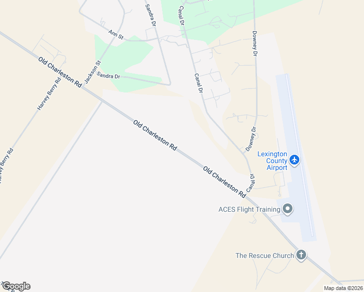 map of restaurants, bars, coffee shops, grocery stores, and more near Old Charleston Road in Pelion