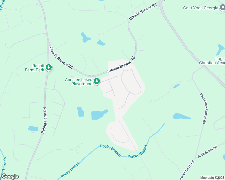 map of restaurants, bars, coffee shops, grocery stores, and more near 1901 Callee Drive in Loganville