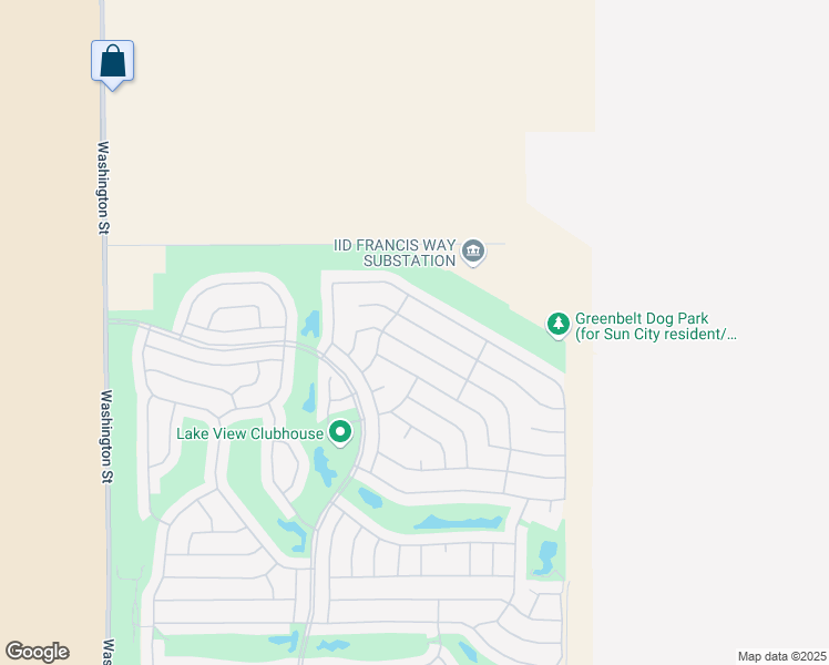 map of restaurants, bars, coffee shops, grocery stores, and more near 78687 Stansbury Court in Palm Desert