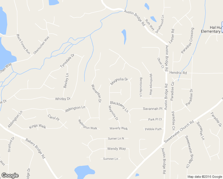 map of restaurants, bars, coffee shops, grocery stores, and more near 15 Tiffany Court in Douglasville