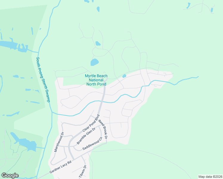 map of restaurants, bars, coffee shops, grocery stores, and more near 5210 Country Pine Drive in Myrtle Beach