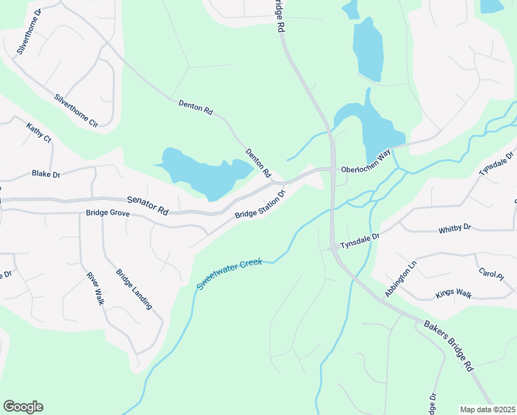 map of restaurants, bars, coffee shops, grocery stores, and more near 19 Bridge Pointe in Douglasville