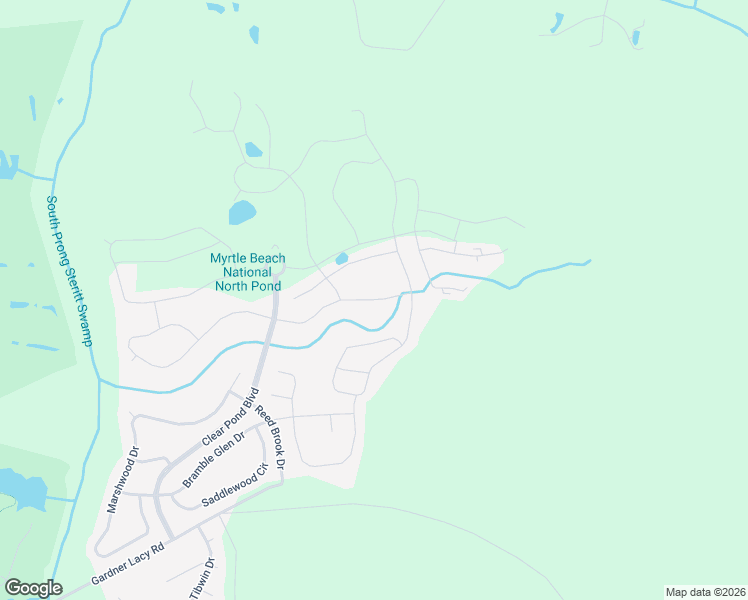 map of restaurants, bars, coffee shops, grocery stores, and more near 5210 Country Pine Drive in Myrtle Beach