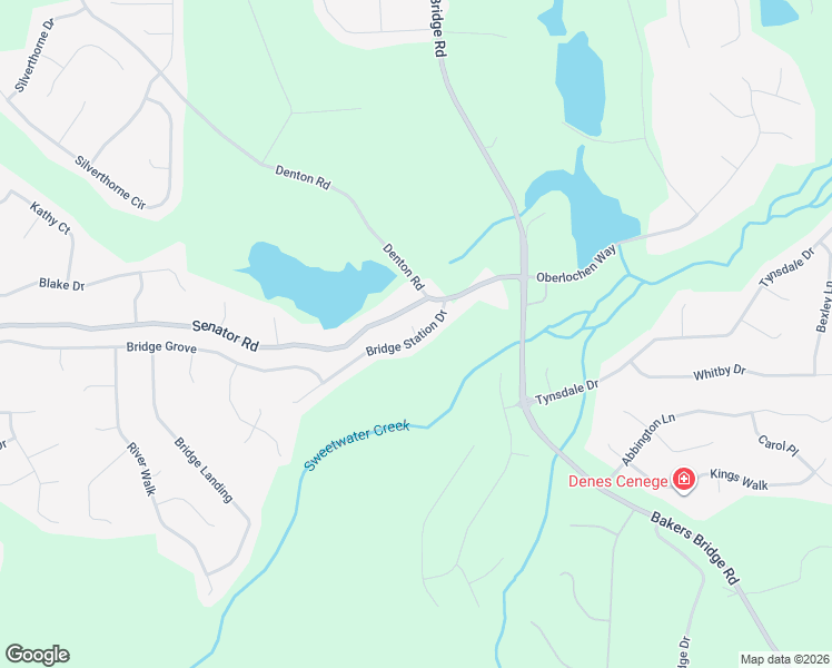 map of restaurants, bars, coffee shops, grocery stores, and more near 19 Bridge Pointe in Douglasville