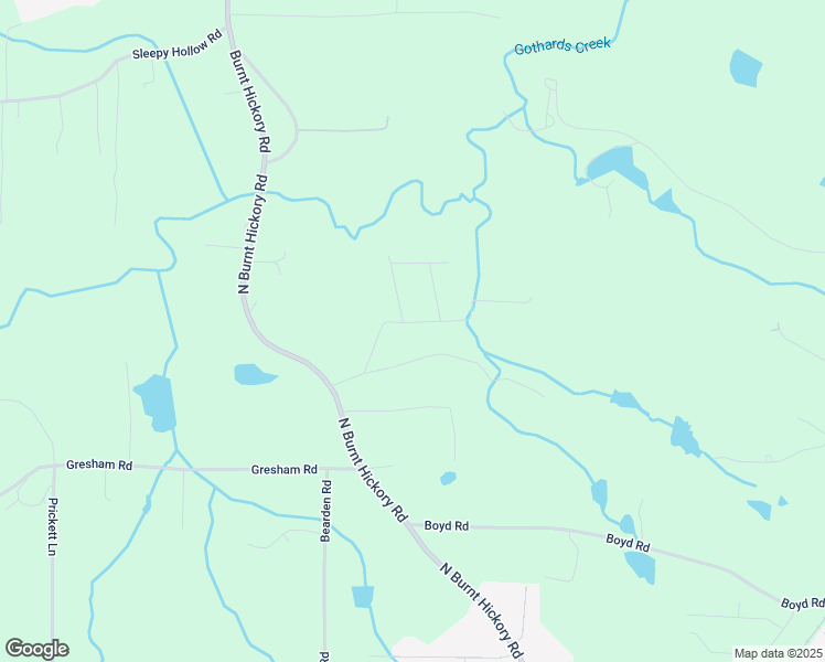map of restaurants, bars, coffee shops, grocery stores, and more near 4332 North Hickory Lane in Douglasville