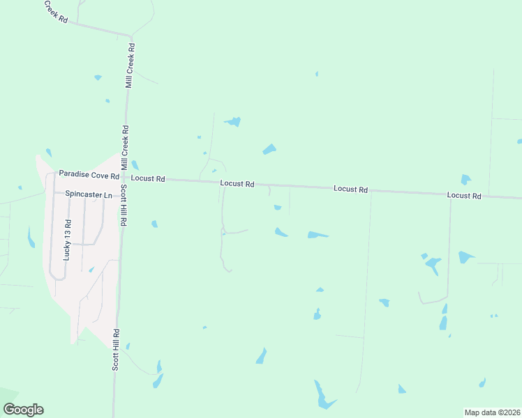 map of restaurants, bars, coffee shops, grocery stores, and more near 1080 Locust Road in Pottsboro
