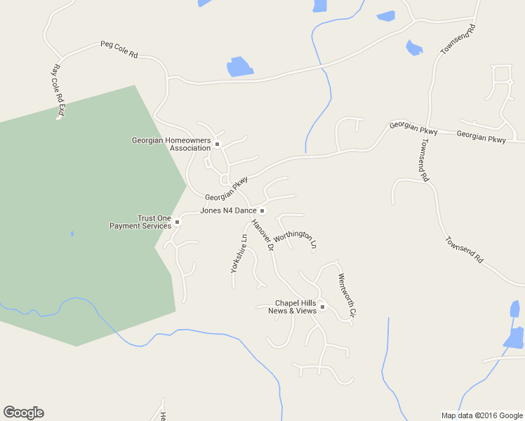 map of restaurants, bars, coffee shops, grocery stores, and more near 40 Templeton Lane in Villa Rica
