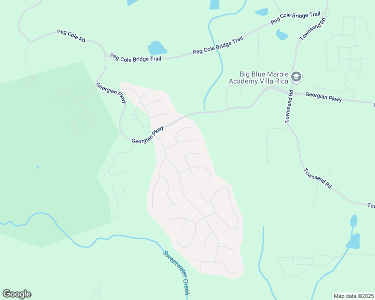 map of restaurants, bars, coffee shops, grocery stores, and more near 81 Richmond Way in Villa Rica