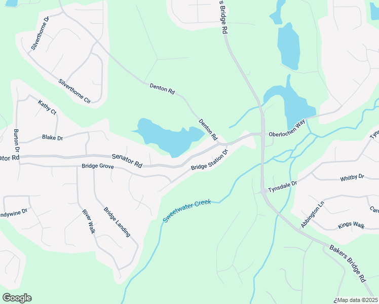 map of restaurants, bars, coffee shops, grocery stores, and more near 1101 Senator Road in Douglasville