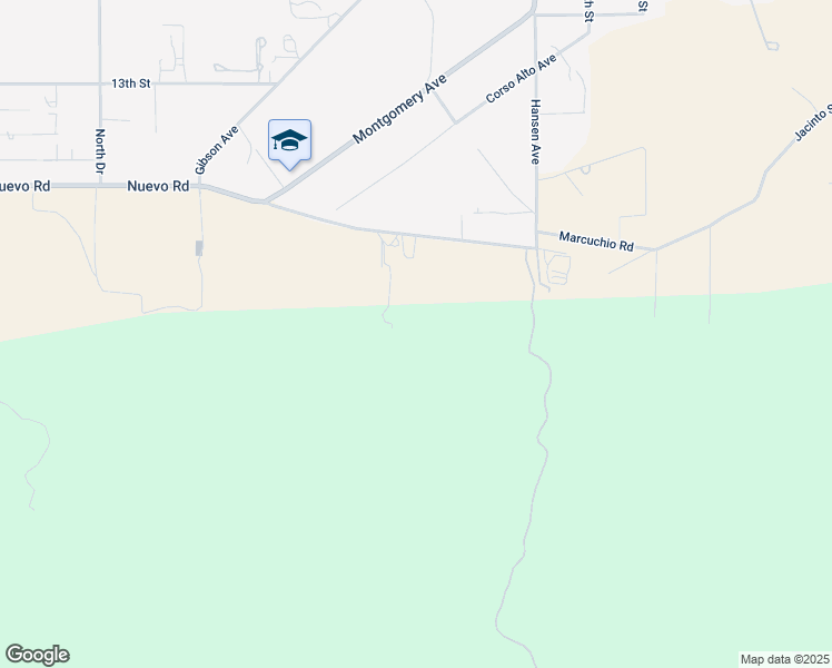 map of restaurants, bars, coffee shops, grocery stores, and more near 30965 Nuevo Rd in Nuevo