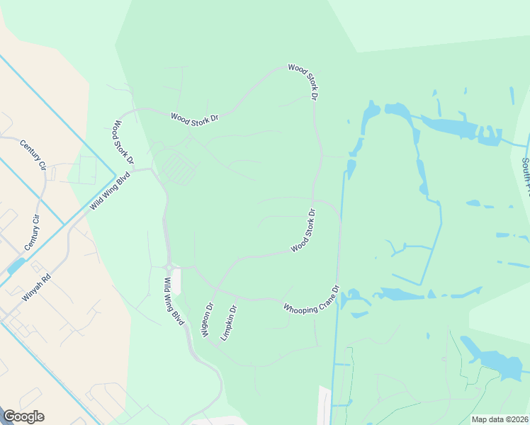 map of restaurants, bars, coffee shops, grocery stores, and more near 1032 Muscovy Place in Conway
