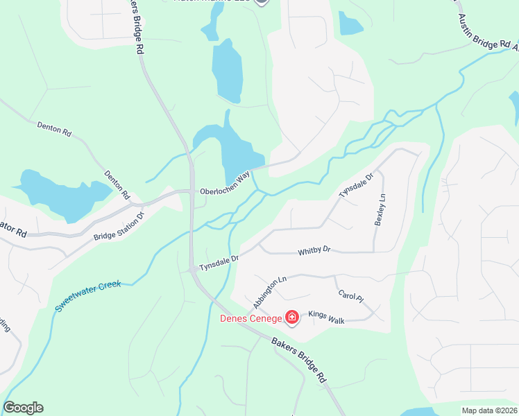 map of restaurants, bars, coffee shops, grocery stores, and more near 339 Tynsdale Drive in Douglasville