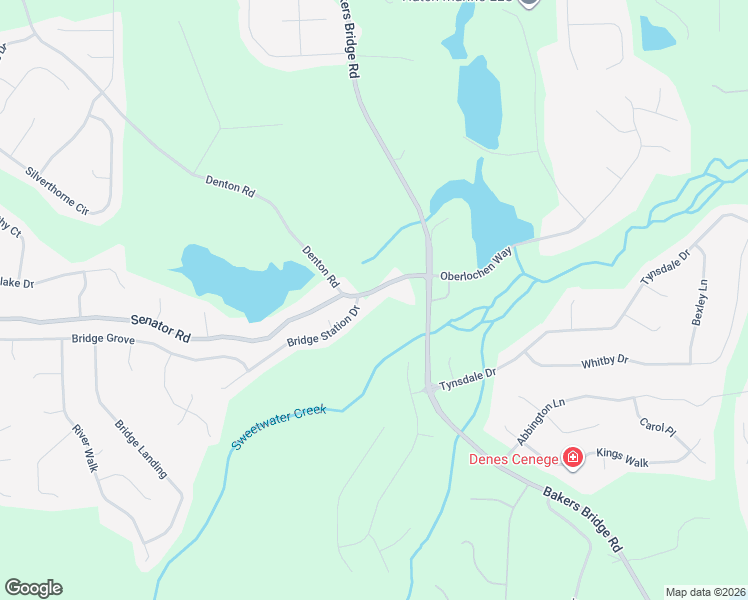 map of restaurants, bars, coffee shops, grocery stores, and more near 1380 Senator Road in Douglasville