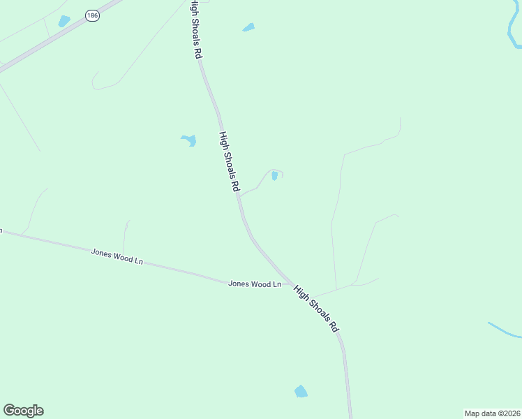 map of restaurants, bars, coffee shops, grocery stores, and more near 2651 High Shoals Road in Bishop