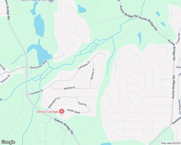 map of restaurants, bars, coffee shops, grocery stores, and more near 144 Bexley Lane in Douglasville