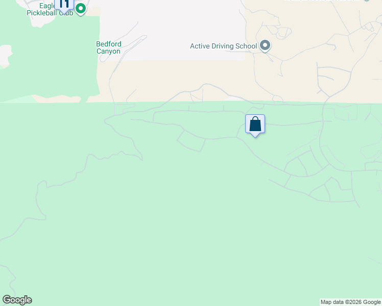map of restaurants, bars, coffee shops, grocery stores, and more near 7725 Lady Banks Loop in Corona