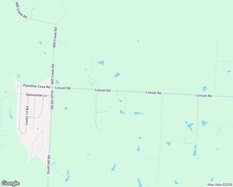 map of restaurants, bars, coffee shops, grocery stores, and more near 1080 Locust Road in Pottsboro