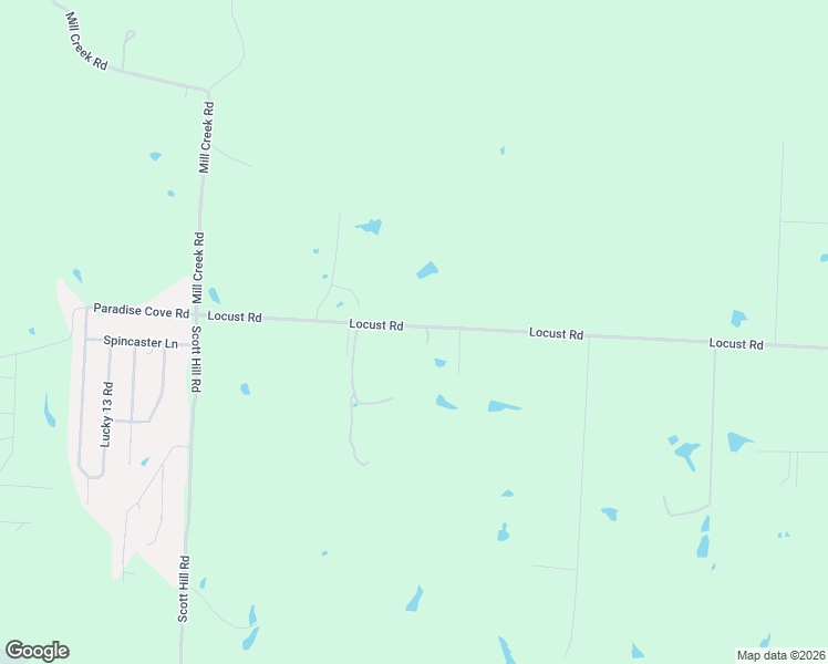 map of restaurants, bars, coffee shops, grocery stores, and more near 1080 Locust Road in Pottsboro