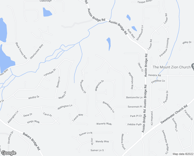 map of restaurants, bars, coffee shops, grocery stores, and more near 52 Mulberry Place in Douglasville