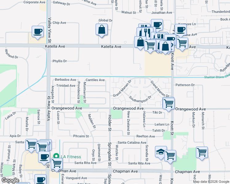 map of restaurants, bars, coffee shops, grocery stores, and more near 11354 Saint Pierre Way in Cypress