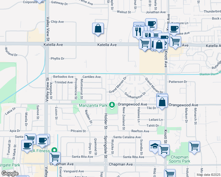 map of restaurants, bars, coffee shops, grocery stores, and more near 11354 Saint Pierre Way in Cypress