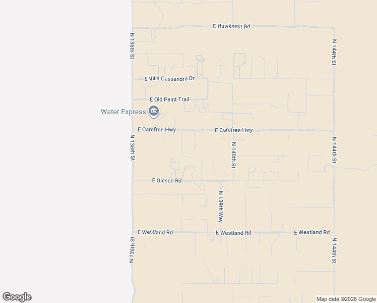 map of restaurants, bars, coffee shops, grocery stores, and more near 34311 North 138th Place in Scottsdale