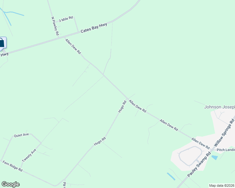 map of restaurants, bars, coffee shops, grocery stores, and more near 2609 Allen Dew Road in Conway