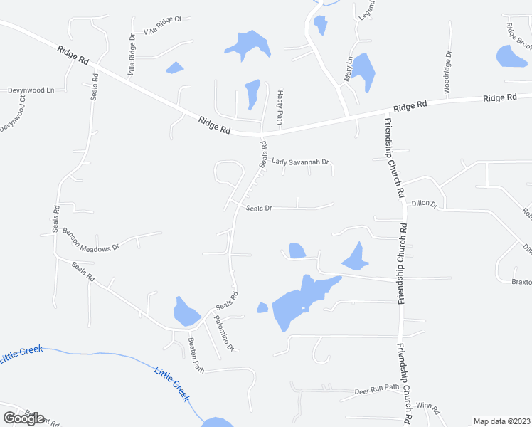 map of restaurants, bars, coffee shops, grocery stores, and more near 96 Seals Drive in Dallas