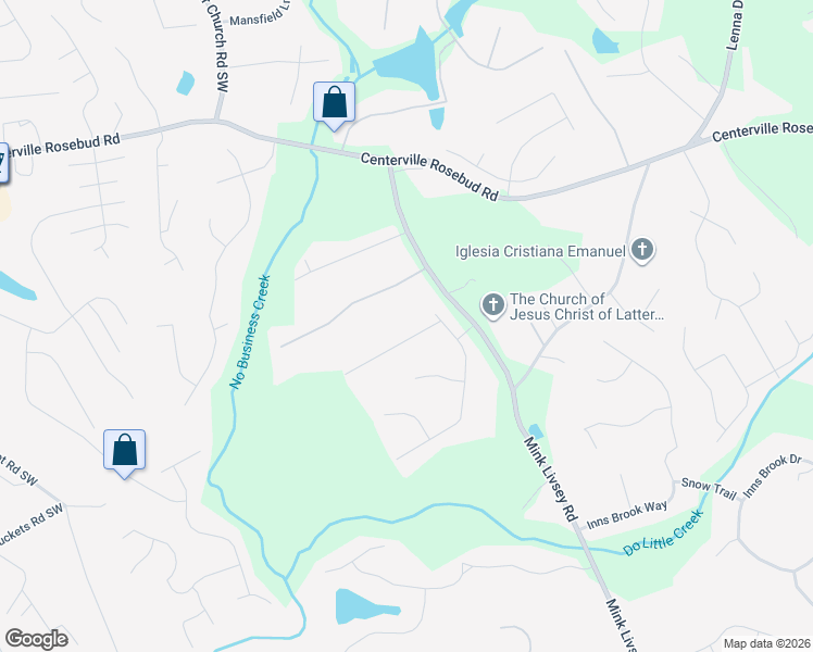 map of restaurants, bars, coffee shops, grocery stores, and more near 4091 Camaron Way in Snellville