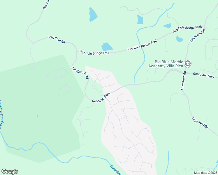 map of restaurants, bars, coffee shops, grocery stores, and more near 56 Lanvale Lane in Villa Rica