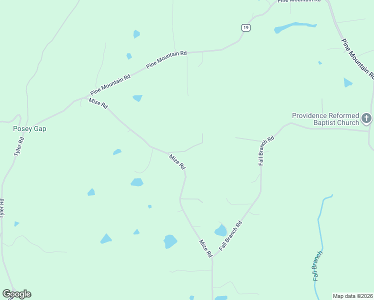 map of restaurants, bars, coffee shops, grocery stores, and more near Rooster Road in Remlap