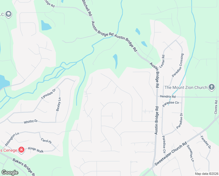 map of restaurants, bars, coffee shops, grocery stores, and more near 61 Provident Place in Douglasville