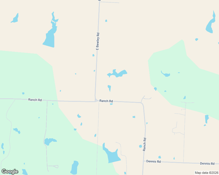 map of restaurants, bars, coffee shops, grocery stores, and more near 1036 East Bewley Road in Whitesboro
