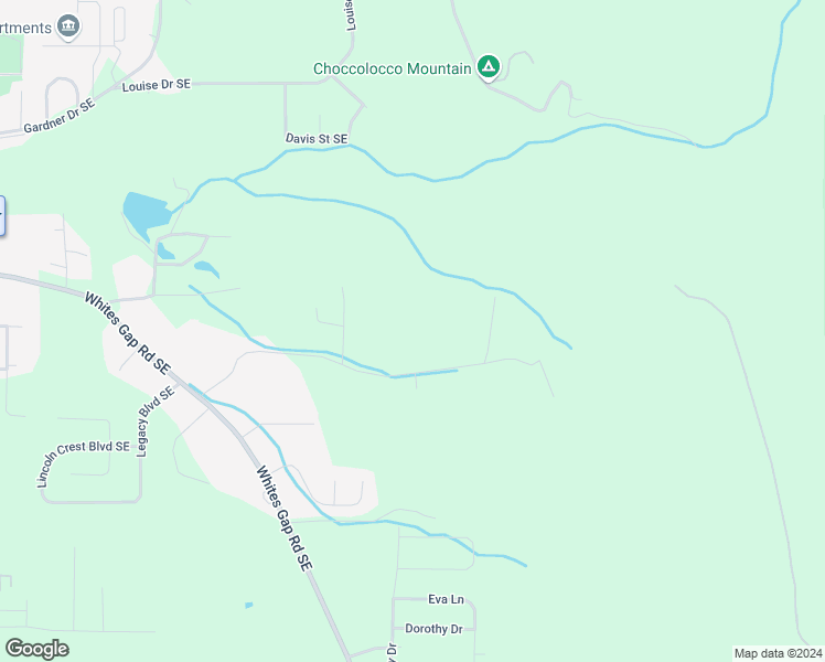 map of restaurants, bars, coffee shops, grocery stores, and more near 1470 Rochester Road Southeast in Jacksonville