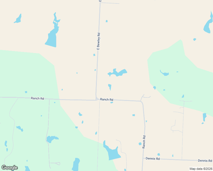 map of restaurants, bars, coffee shops, grocery stores, and more near 1036 East Bewley Road in Whitesboro