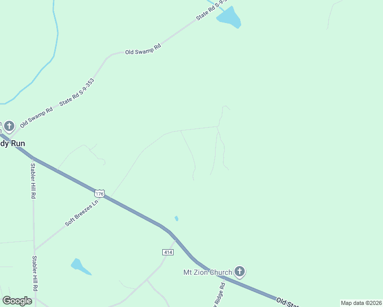 map of restaurants, bars, coffee shops, grocery stores, and more near Stoney Mountain Lane in Calhoun County