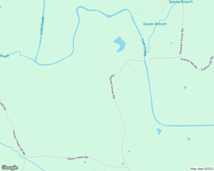 map of restaurants, bars, coffee shops, grocery stores, and more near 1850 Pleasant Grove Road in Oakman