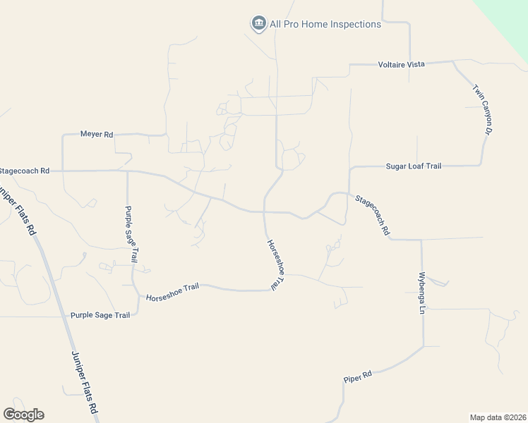 map of restaurants, bars, coffee shops, grocery stores, and more near 33865 Stagecoach Road in Nuevo