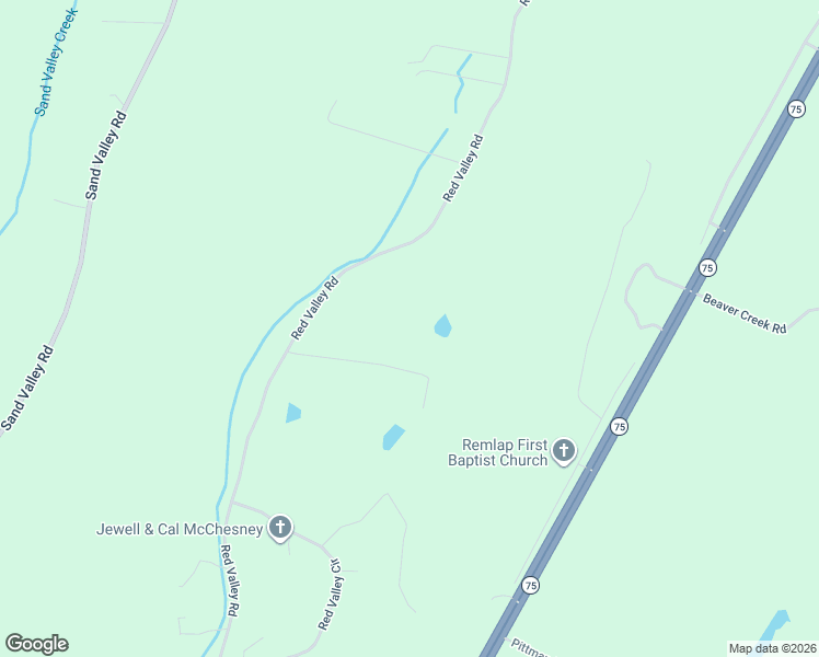 map of restaurants, bars, coffee shops, grocery stores, and more near 253 Taylor Road in Remlap