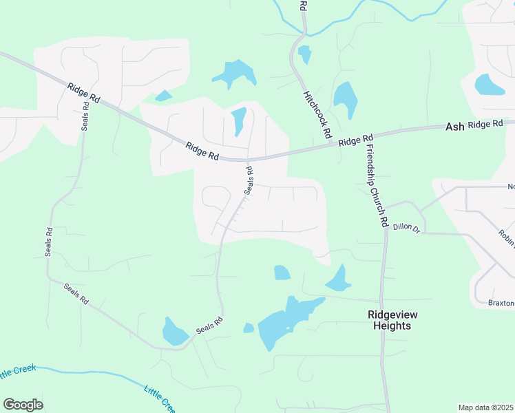 map of restaurants, bars, coffee shops, grocery stores, and more near 50 Lady Allison Lane in Dallas