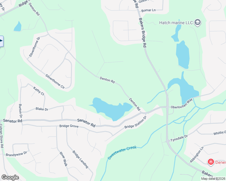 map of restaurants, bars, coffee shops, grocery stores, and more near 1150 Denton Road in Douglasville