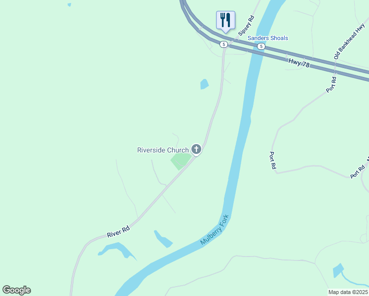 map of restaurants, bars, coffee shops, grocery stores, and more near 188-916 Sardis Cemetery Road in Cordova